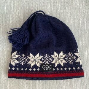 2002 USA Olympics Dale of Norway Vail Hat- Norwegian Wool (Unisex, one size)